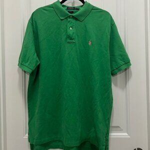 Pre-Owned - Ralph Lauren Men’s Polo Shirt – Green – Size XL